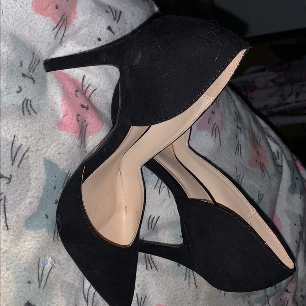 NWOT Black 3.5 inch heels